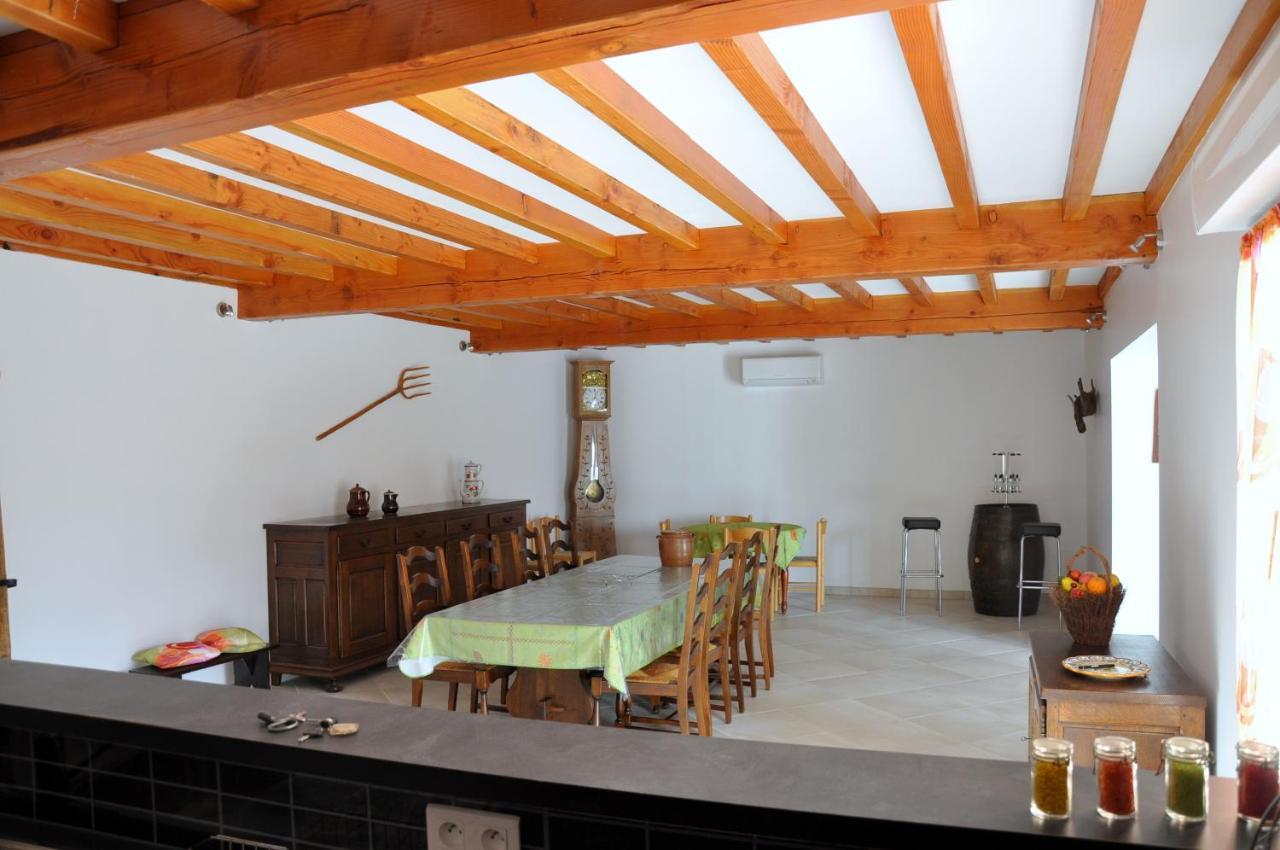 Gite Chez Antonin Villeneuve-Lecussan Exterior foto